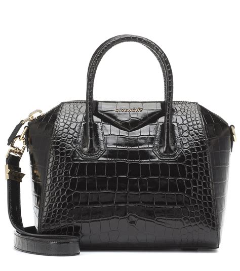 givenchy antigona small leather shopping tote bambi print|givenchy crocodile antigona.